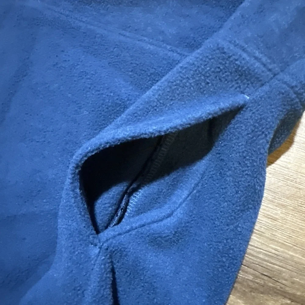 Vintage Patagonia Synchilla Men's Size XL 1/2 Zip Marsupial Fleece Blue‎ 2004